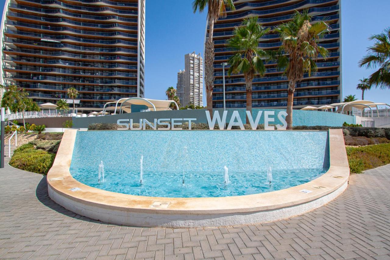 Sunset Waves Sea View Apartments Benidorm Exteriör bild