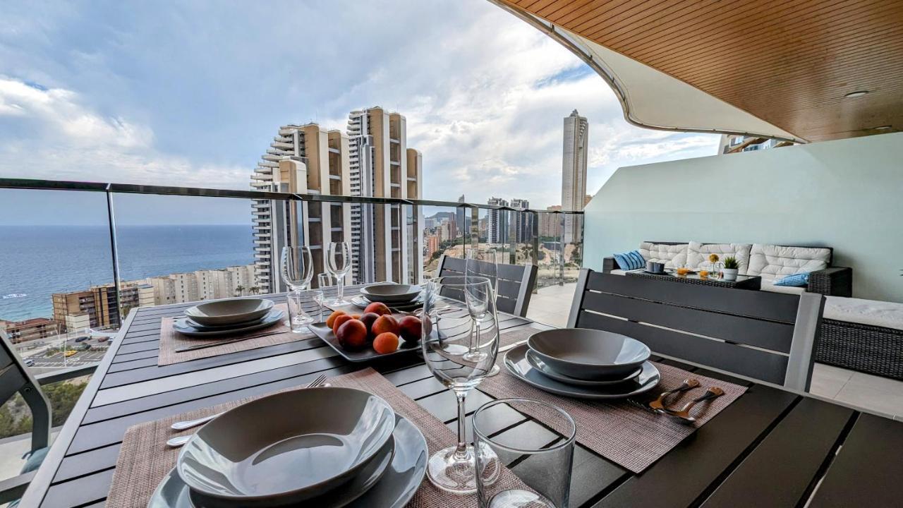 Sunset Waves Sea View Apartments Benidorm Exteriör bild