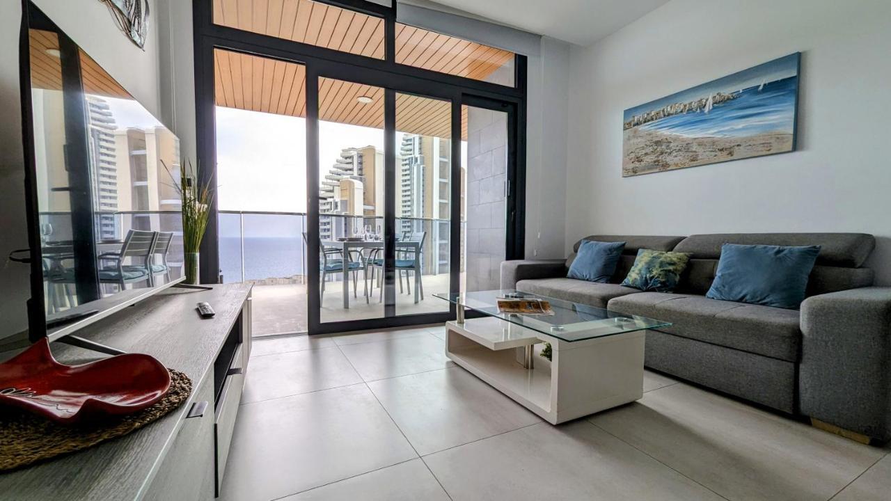 Sunset Waves Sea View Apartments Benidorm Exteriör bild